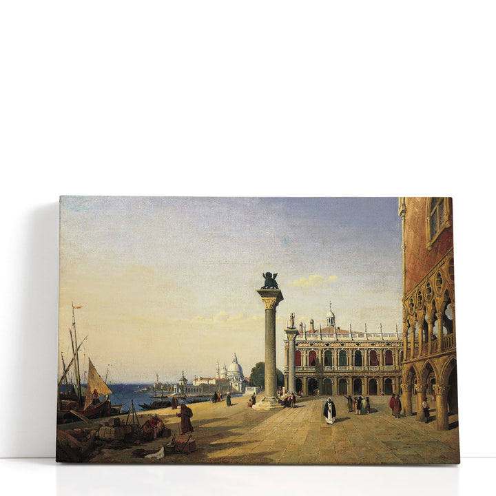 Venise, La Piazetta - Canvas Print Wall Art