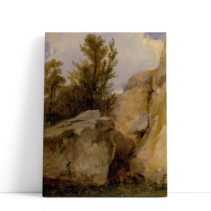 In the Forest of Fontainebleau, 1825 - Canvas Print Wall Art