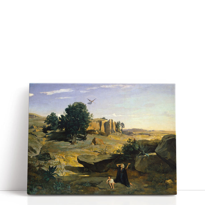 Hagar in the Wilderness, 1835 - Canvas Print Wall Art