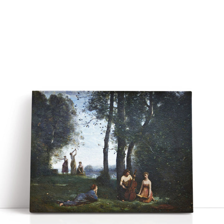 Le Concert champetre, 1857 - Canvas Print Wall Art