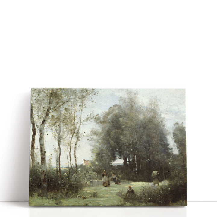 Arleux-Palluel, The Bridge of Trysts, 1871 - Canvas Print Wall Art