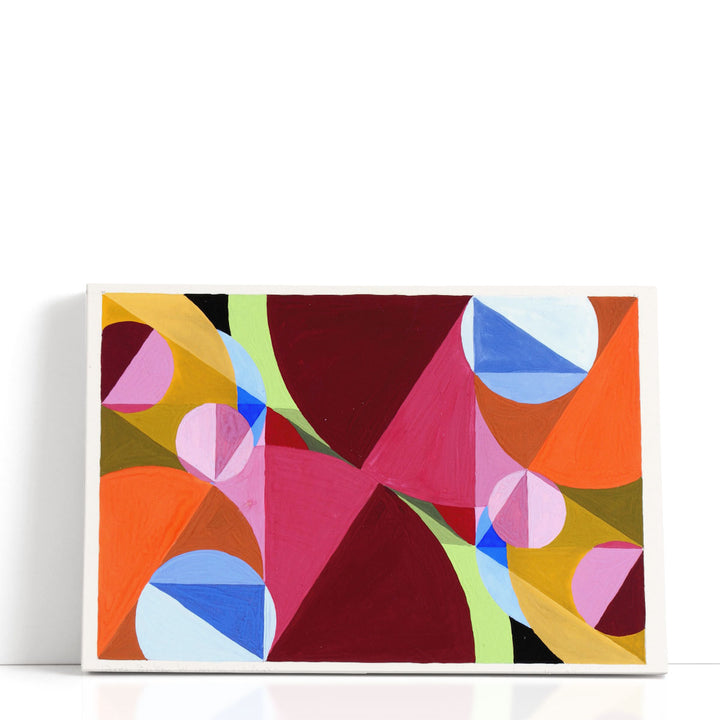 Area Broken by Perpendiculars - Canvas Print Wall Art