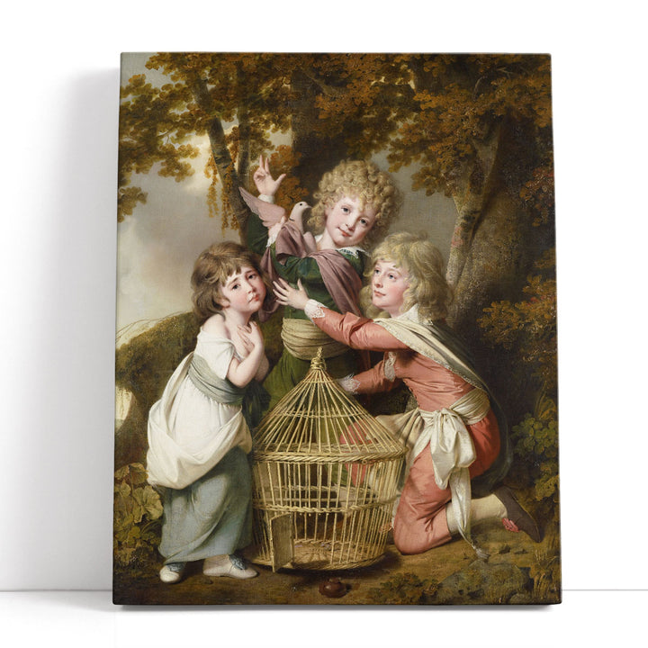 The Synnot Children - Canvas Print Wall Art