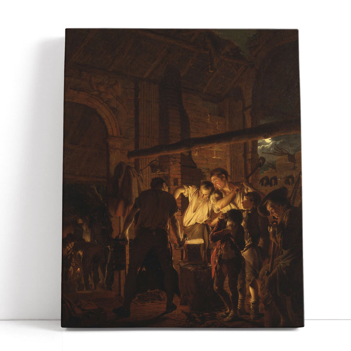 The Blacksmith's Shop - Canvas Print Wall Art