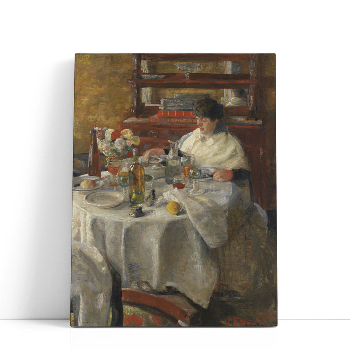 The Oyster Eater - Canvas Print Wall Art