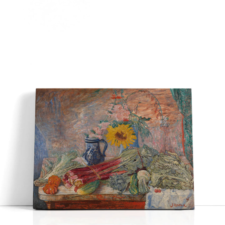 Flowers and Vegetables, 1896 - Canvas Print Wall Art