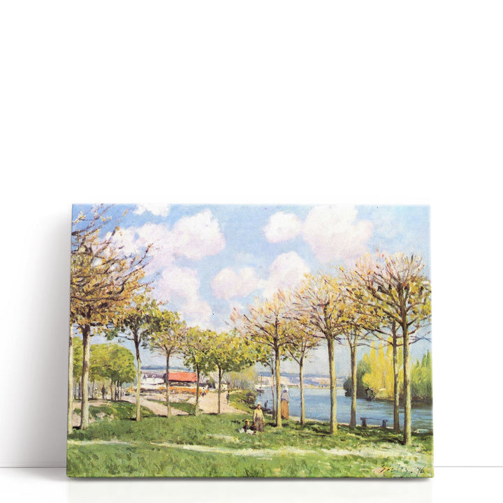 The Seine at Bougival - Canvas Print Wall Art