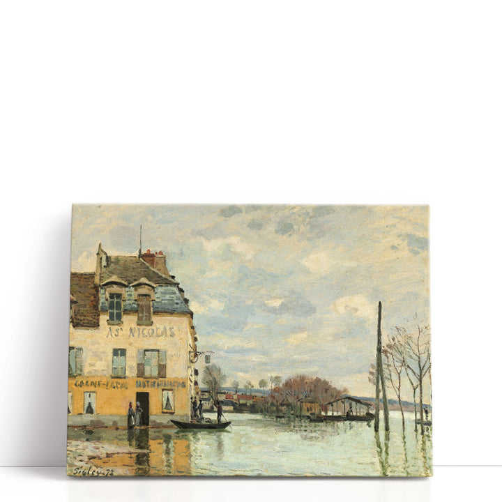 Flood at Port Marly, 1872 - Canvas Print Wall Art