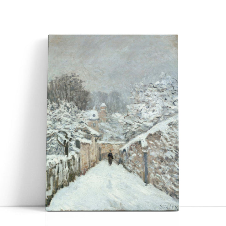 Snow at Louveciennes,  1878 - Canvas Print Wall Art