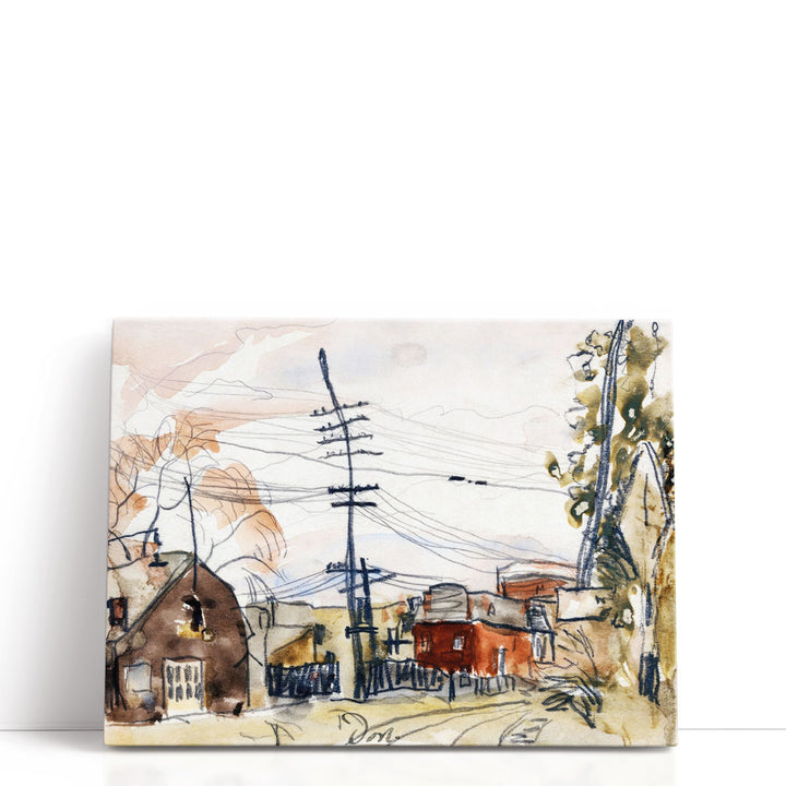 Fall Brook Railroad - Canvas Print Wall Art