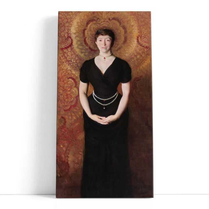 Portrait of Isabella Stewart Gardner - Canvas Print Wall Art