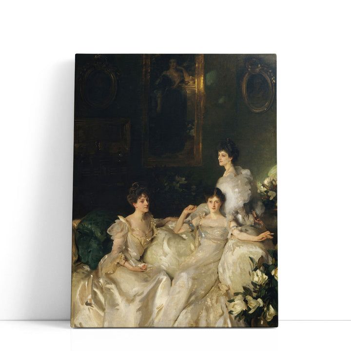 The Wyndham Sisters, Lady Elcho, Mrs. Adeane, and Mrs. Tennant, 1899 - Canvas Print Wall Art