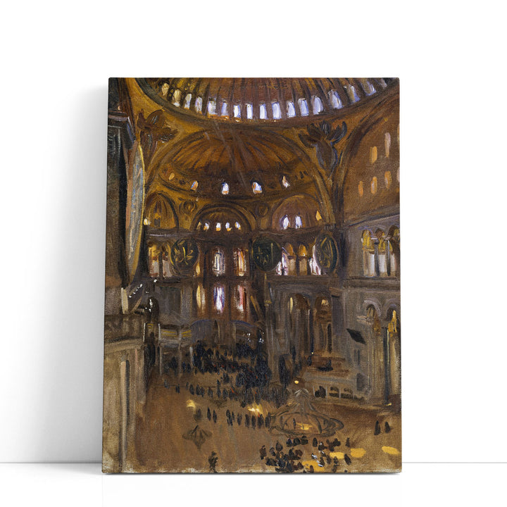 Interior of the Hagia Sophia - Canvas Print Wall Art