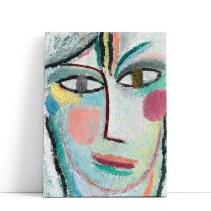 Head Of A Woman, Femina, 1922 - Canvas Print Wall Art