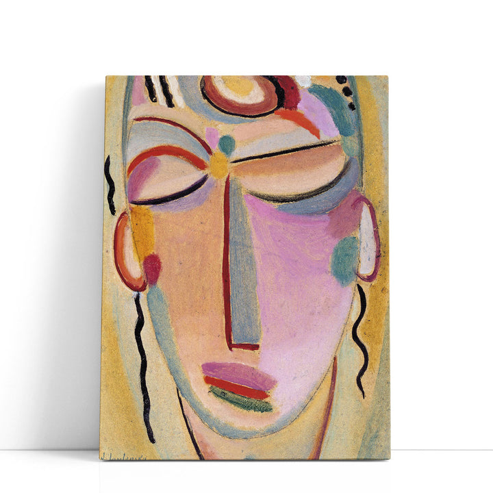 Mystical Head, Meditation, 1918 - Canvas Print Wall Art