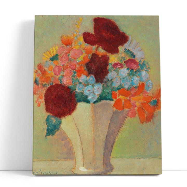 Grosses Stillleben, Helles Bouquet - Canvas Print Wall Art