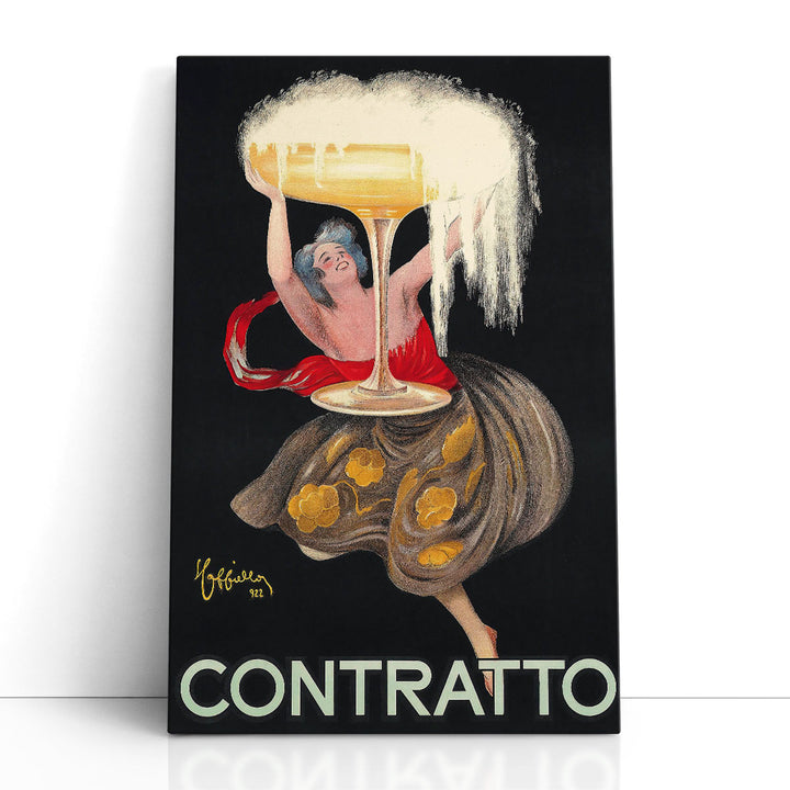 Contratto, 1922 - Canvas Print Wall Art