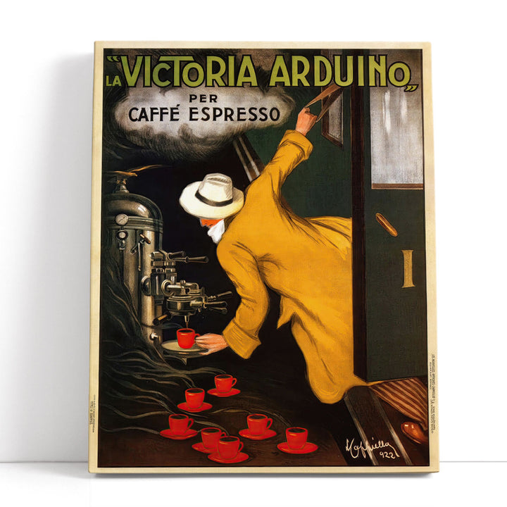 Advertising Poster for Victoria Arduino - Canvas Print Wall Art