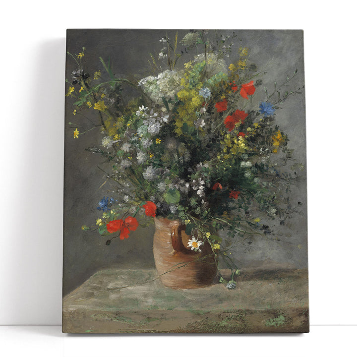 Flowers in a Vase, 1866 - Canvas Print Wall Art