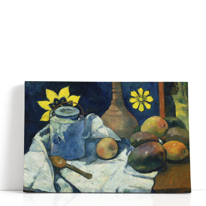 Still Life with Teapot and Fruit, 1896 - Canvas Print Wall Art