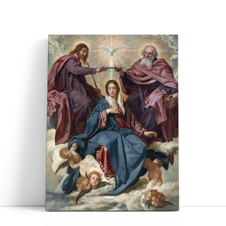 La Coronacion De La Virgen, 1635 - Canvas Print Wall Art