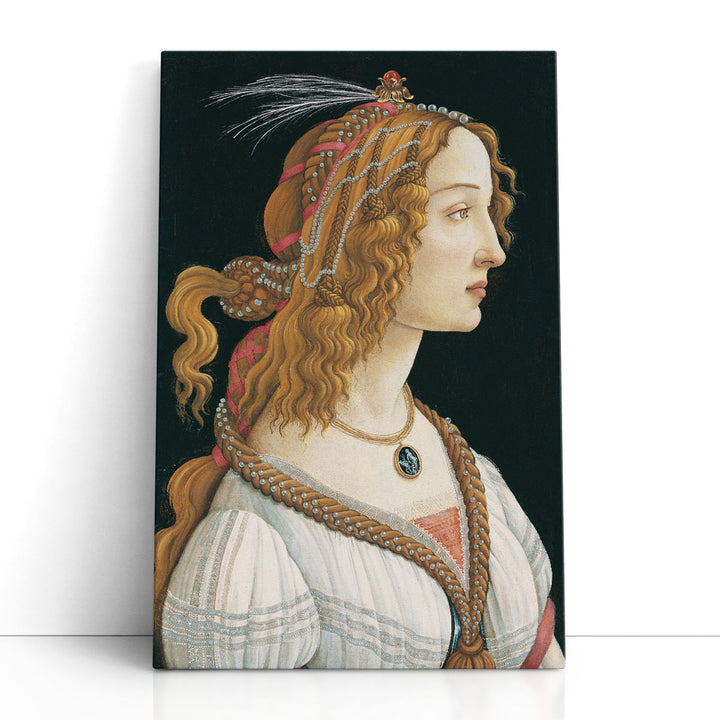 Portrait of a Lady - Canvas Print Wall Art