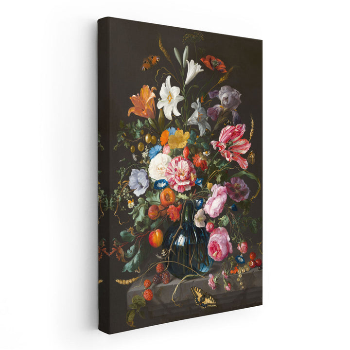 Tulips and Roses Oil Painting - Canvas Print Wall Art