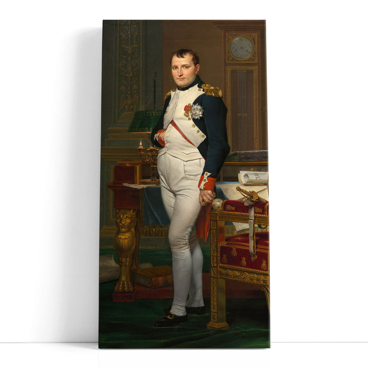 The Emperor Napoleon in His Study at the Tuileries - Canvas Print Wall Art