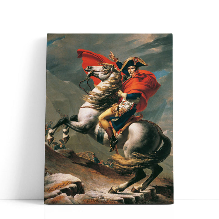 Napoleon Crossing the Alps - Canvas Print Wall Art