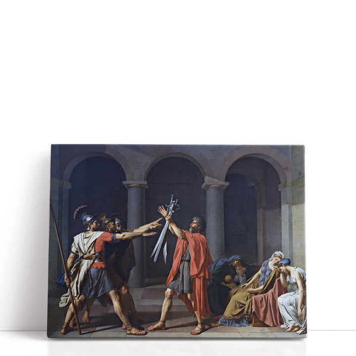 Oath Of The Horatii - Canvas Print Wall Art