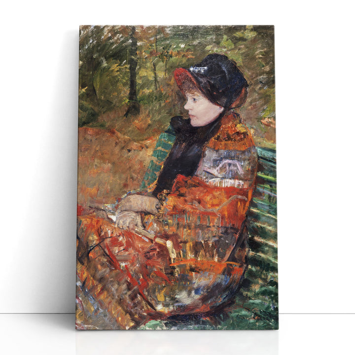 Autumn, Portrait of Lydia Cassatt, 1880 - Canvas Print Wall Art