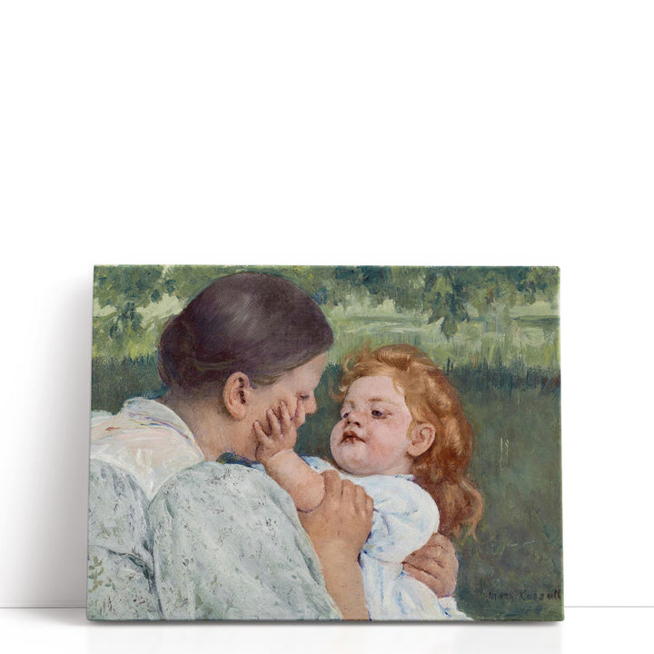Maternal Caress - Canvas Print Wall Art