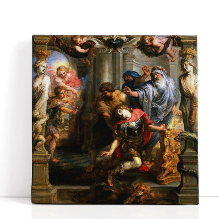 The Death of Achilles - Canvas Print Wall Art