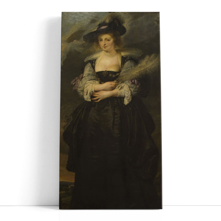 Portrait of Helene Fourment - Canvas Print Wall Art
