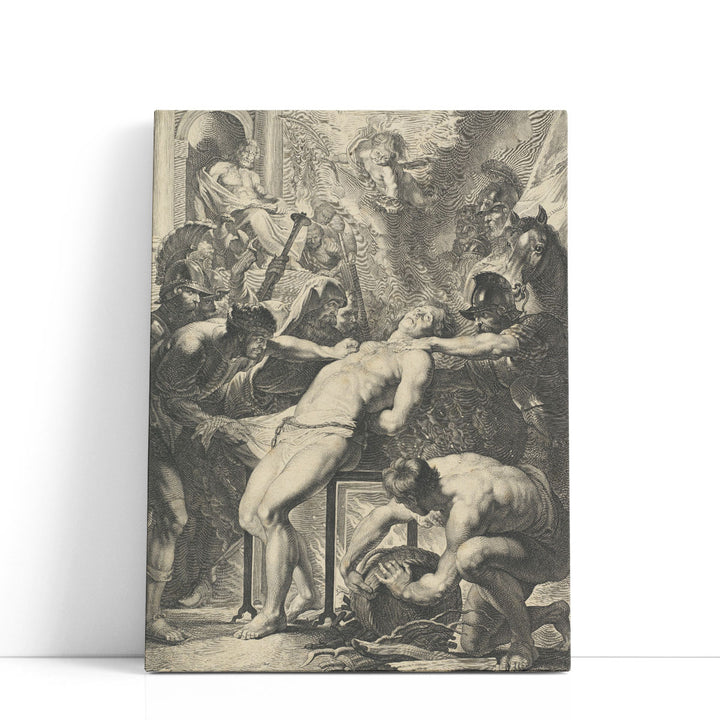 Martyrdom of Saint Lawrence - Canvas Print Wall Art