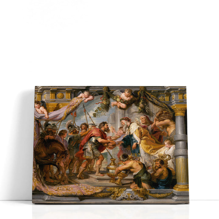 The Meeting of Abraham and Melchizedek - Canvas Print Wall Art