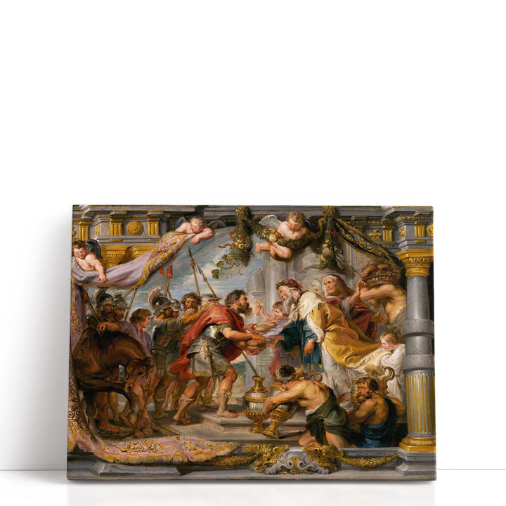 The Meeting of Abraham and Melchizedek - Canvas Print Wall Art