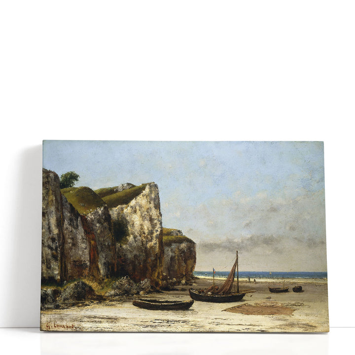 Beach in Normandy - Canvas Print Wall Art