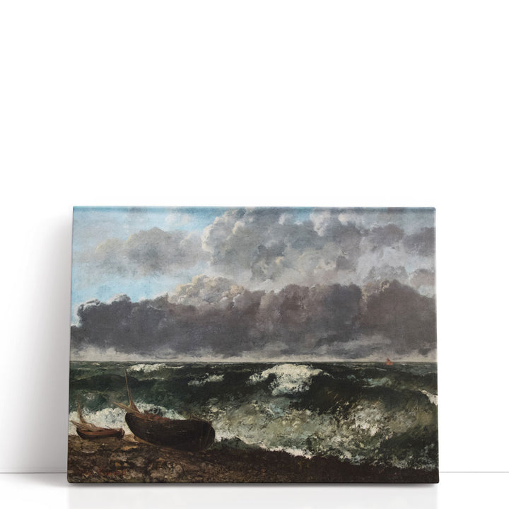 La Mer orageuse - Canvas Print Wall Art