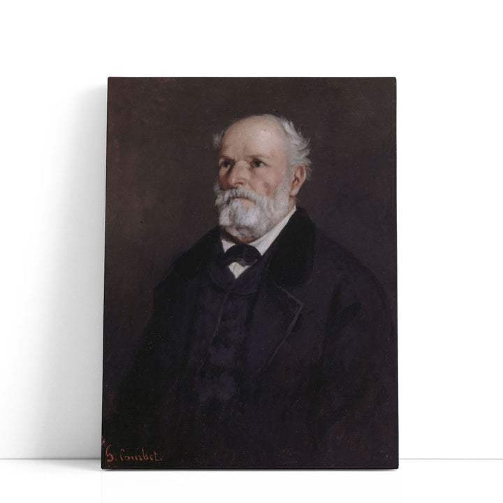 Portrait of Regis Courbet - Canvas Print Wall Art
