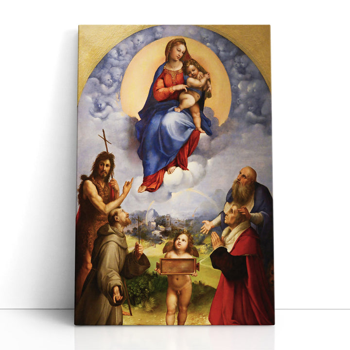 Madonna of Foligno - Canvas Print Wall Art