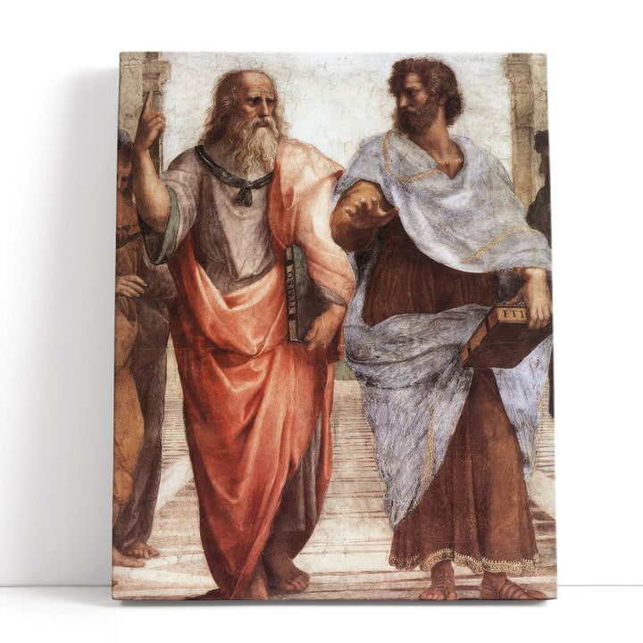 Aristotle and Plato - Canvas Print Wall Art