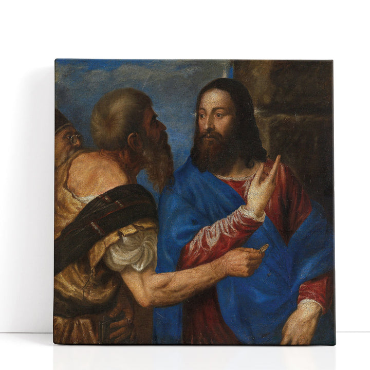 The Tribute Money - Canvas Print Wall Art