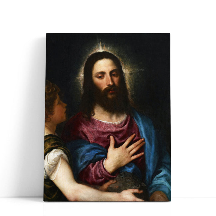 The Temptation of Christ - Canvas Print Wall Art