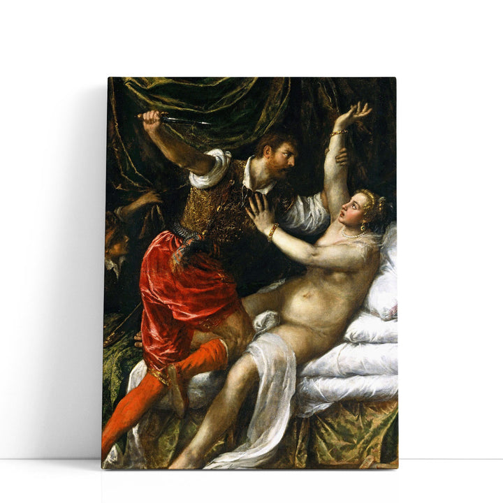 Tarquin and Lucretia - Canvas Print Wall Art