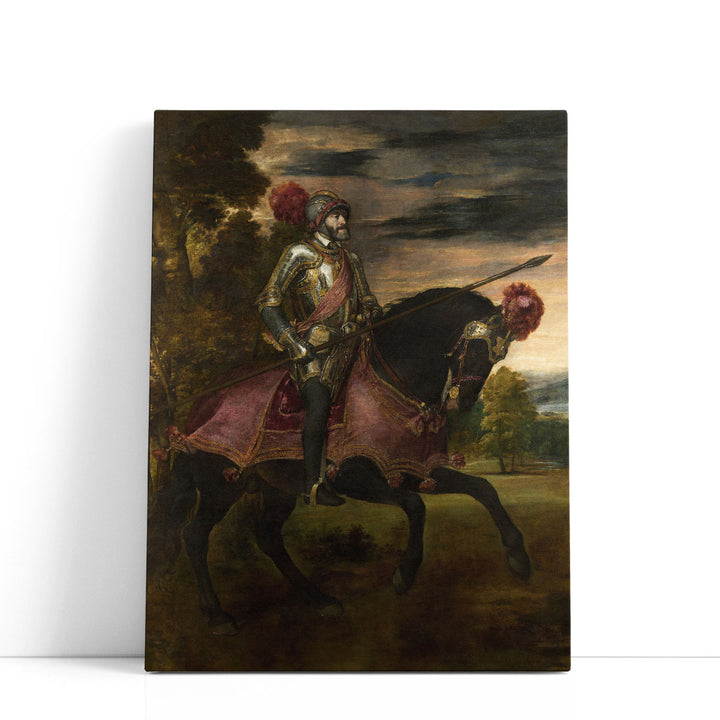Equestrian Portrait of Charles V, 1548 - Canvas Print Wall Art
