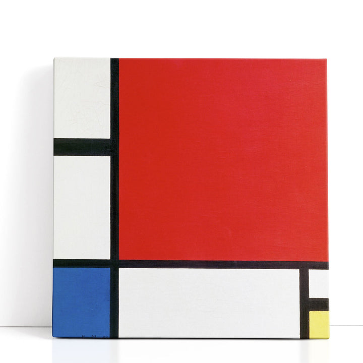 Composition with Red, Blue, and Yellow, 1930 - Canvas Print Wall Art