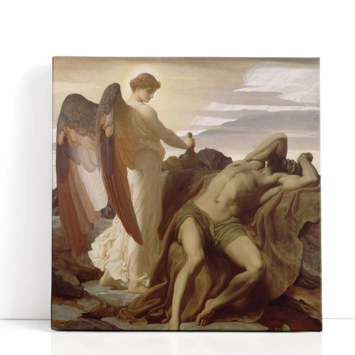 Elijah in the Wilderness - Canvas Print Wall Art