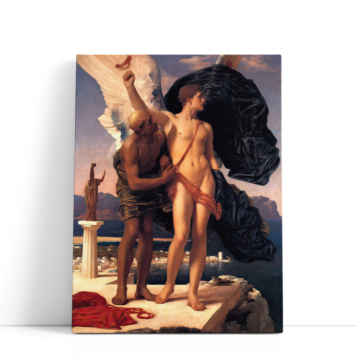Daedalus and Icarus - Canvas Print Wall Art