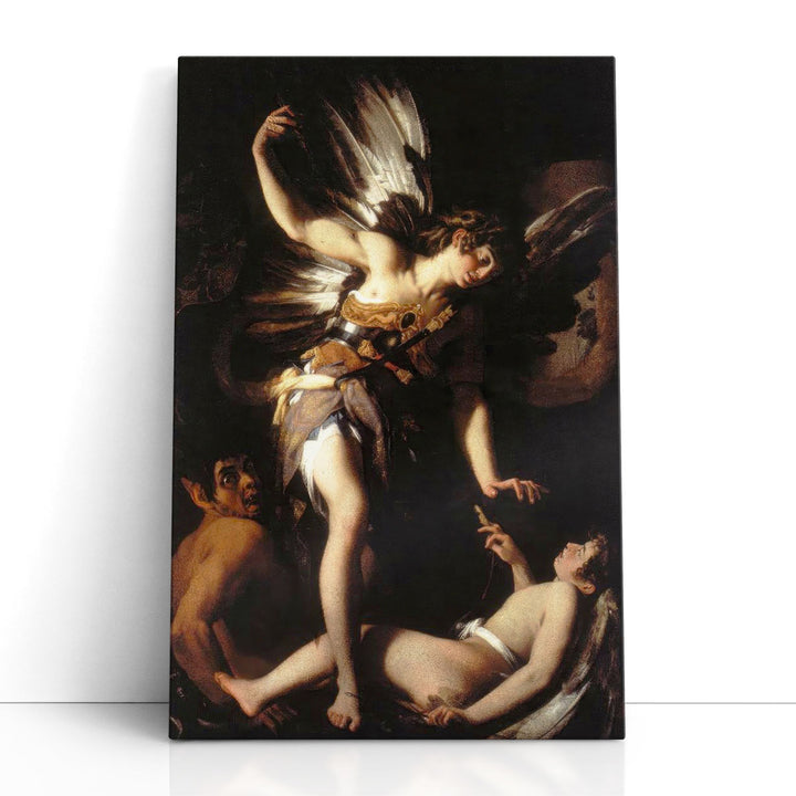 Divine Love Conquering Earthly Love - Canvas Print Wall Art